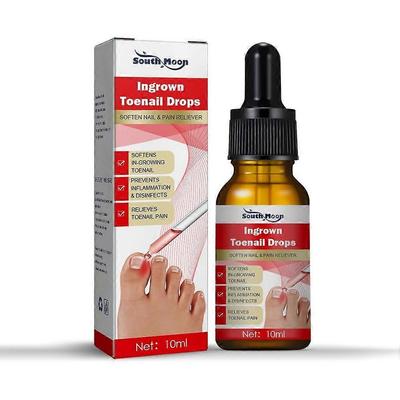 Esence pro hojení zarostlých nehtů na nohou 10 ml se silikonovým uzávěrem Změkčuje Stříhání