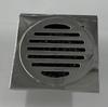 Klassisches Design Badezimmer Küche Quadratisch Edelstahl 201 Bodenablauf Größe 10cm*10cm Polierte Oberfläche