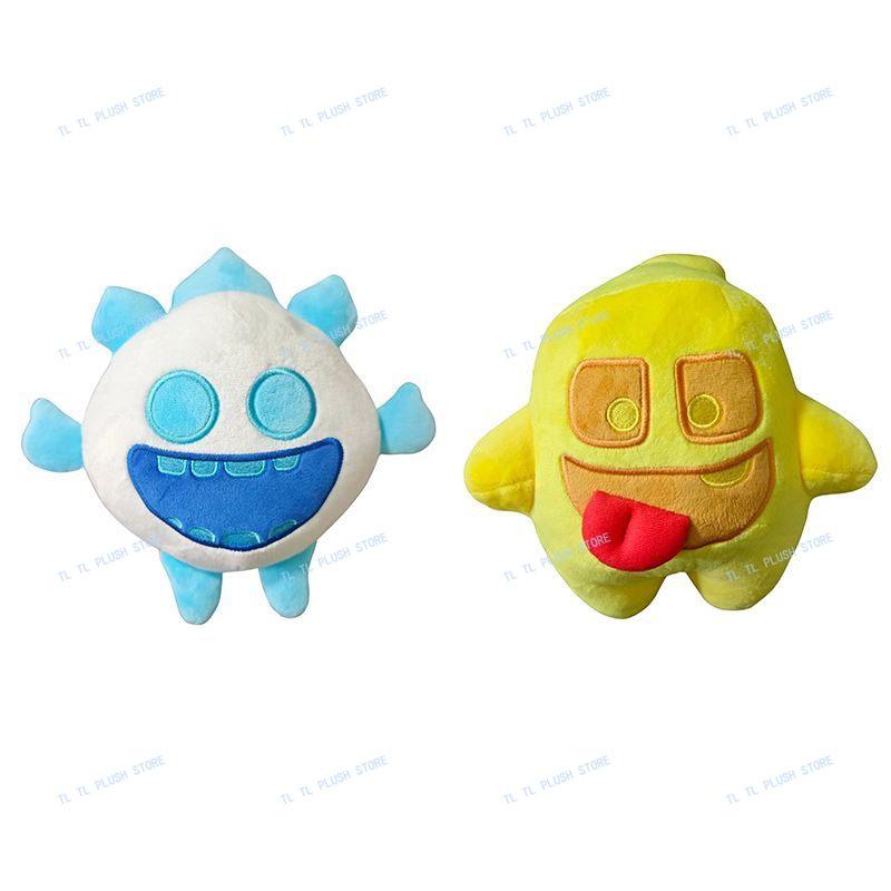 Wypchana 25cm GRA Clash Royale Uzdrowiciel Lodowy Duch Uzdrowiciel Duch Lalka Pluszowa Poduszka Idealny Prezent Festiwalowy Prezent Urodzinowy dla Dzieci Dorosłych