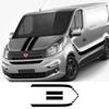 Pre Fiat Talento 4PCS/Lot Nálepky na auto Camper Van Kapota Boky Závodné obytné auto Pruhy Grafika Vinyl Decals Auto