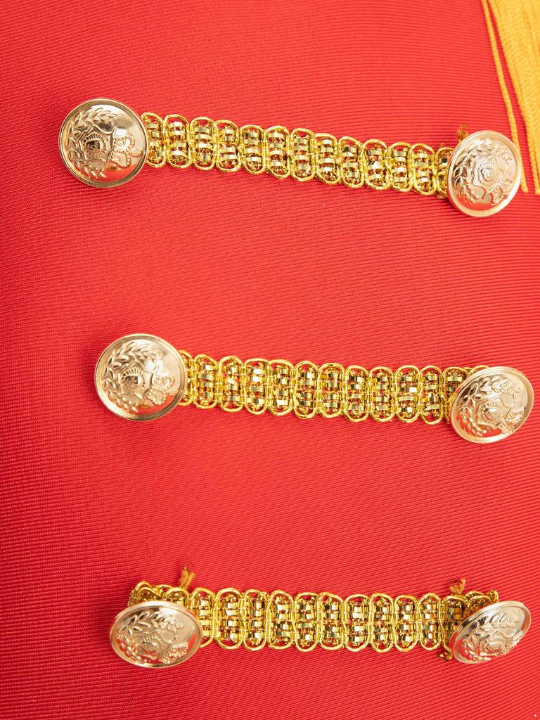 Tuta con Maniche Lunghe da Domatore per Bambine, Design con Foro sulla Schiena e Spalline con Frange, Costume per Esibizioni di Ruolo Circo Carnevale