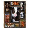 Cow Print Blanket Black White Bed  Throws Soft Couch Warm Small Blankets Plush Gift for Daughter Mom, Bedroom Decor Sofa Cozy