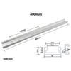400mm T-Track Rails Aluminum Rail Carpentry Supplies