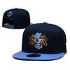 Factory direct sales NCAA Baseball cap with three-dimensional embroidery, flat brim, hip-hop style, sun-shading, adjustable