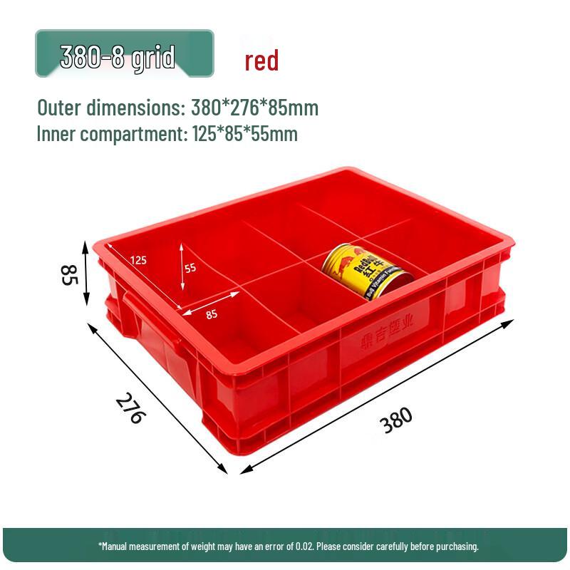 Taoli Plastic Multi-Grid Storage and Turnover Box