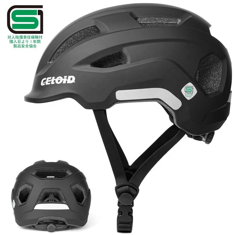 Customized SG Japan Bike Helmet for Adults Strong PC Mold Cycle Helmet Big Head MTB Safe Protection Made in China