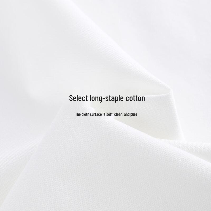 NVG·YOUNG Unisex 7A Antibacterial Crewneck Letter T-Shirt