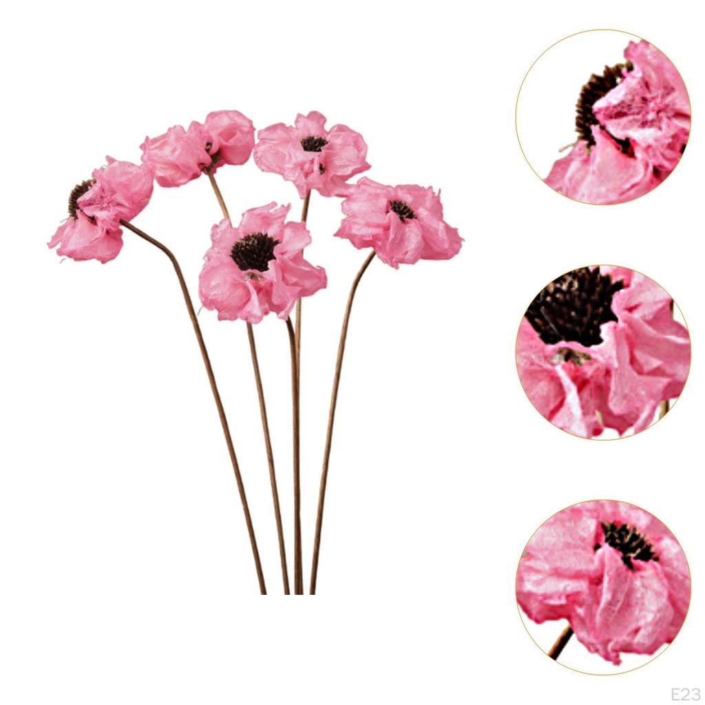 Dried Flower Arrangement in Vase, DIY Centerpiece for Bedroom and Event Decor