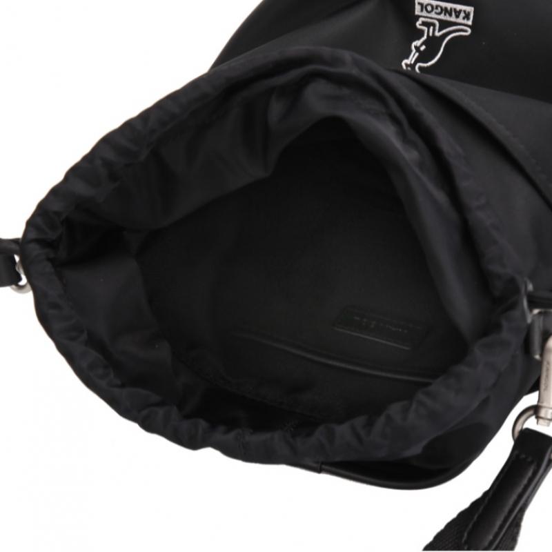 Kangol Bucket Crossbody Bag Black 3399 Rioira
