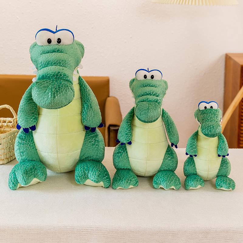 Mr. Crocodile Plush Toy Little Crocodile Creative Doll Children Sleep with Doll Give Boy Gift