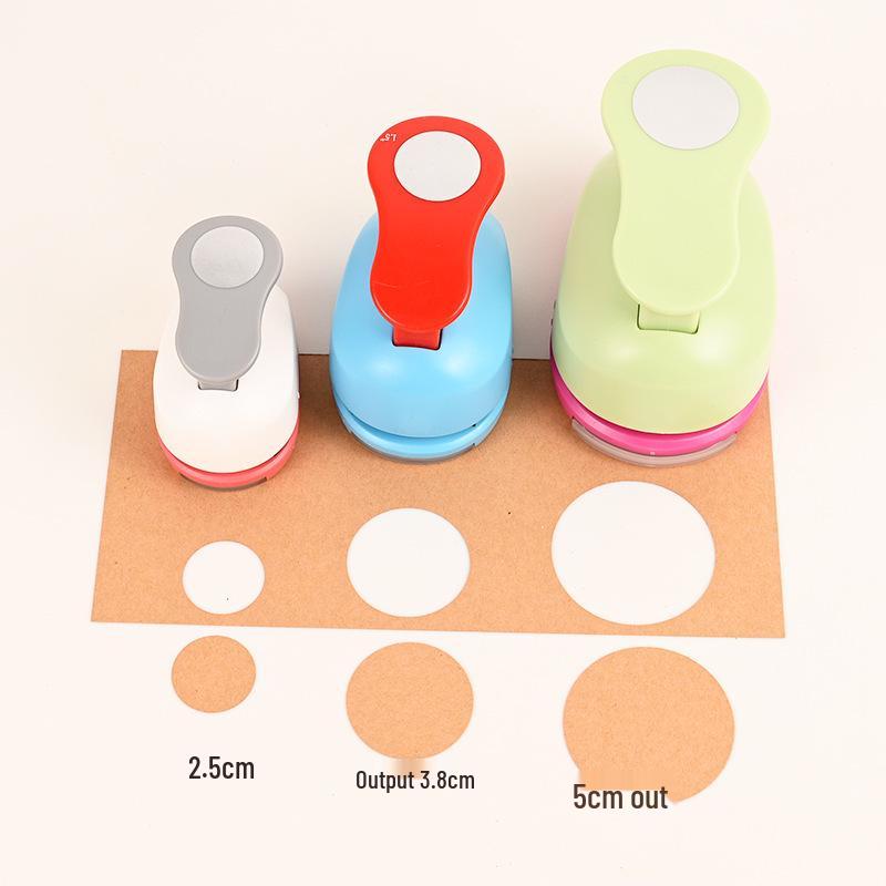 Round Embosser Craft Journal: Handmade Card & Flower Punching Machine for Kindergarten