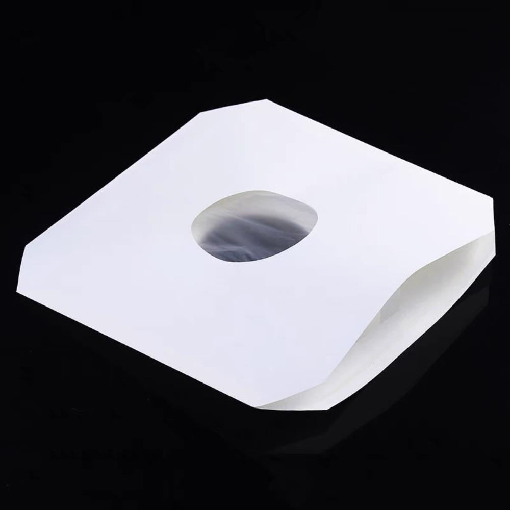 New 12 Inch Vinyl Record Storage Sleeves White With Poly-lined Kraft Paper Bags Anti-static LP Album Holder