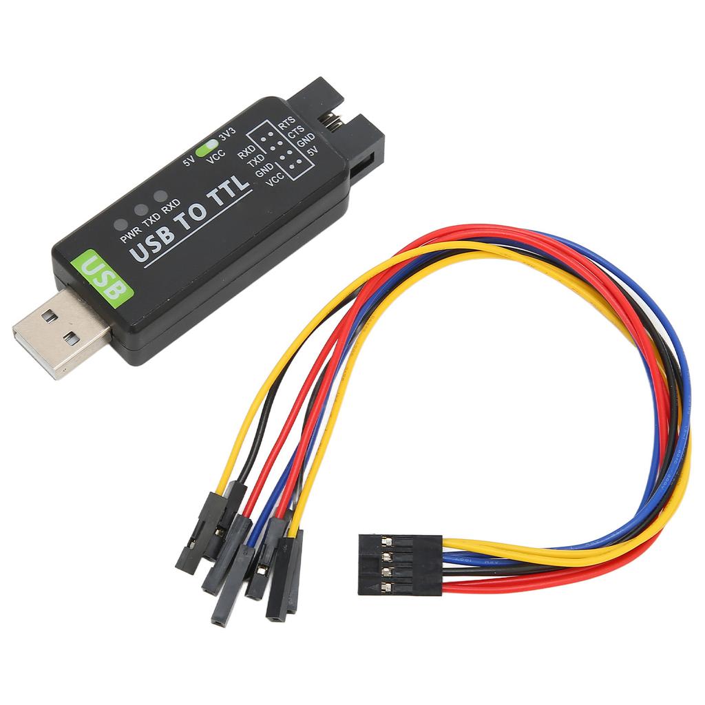 USB to TTL Converter FT232RL Industrial Multiple Protection Circuit Multi System Compatibility Computer Accessories