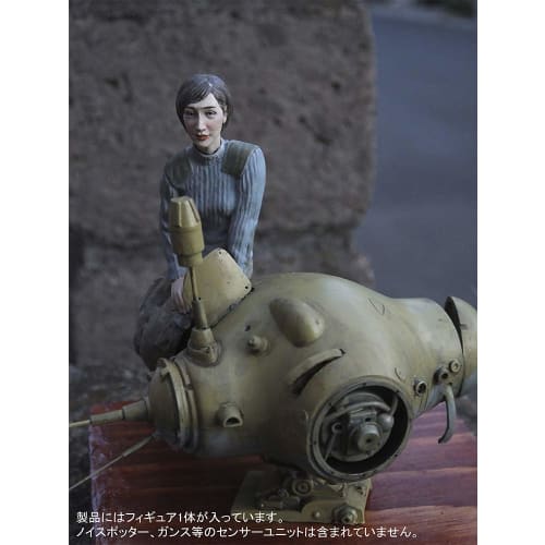 BRICK WORKS Maschinen Krieger Strahl Army AI Technician 1/20 Scale Resin Cast Assembly Kit MUS-31