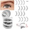 Hot Selling Magnetic Eyelash Set: 4 Natural, Thick Pairs for European & American Style