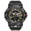 SMAEL 8040 Men‘s Military Digital Sport Watch - 50M Waterproof Shock Resistant LED Alarm Stopwatch Chronograph Wristwatch