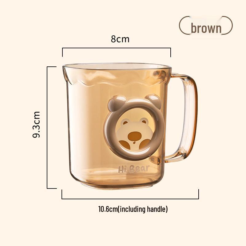 

Transparent Couple s Toothbrush and Toothpaste Holder Set 201-300ml