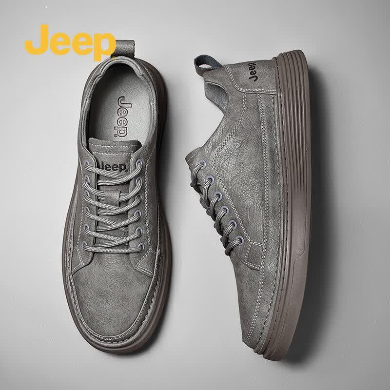 Jeep Men's Leather Casual & Work Shoes