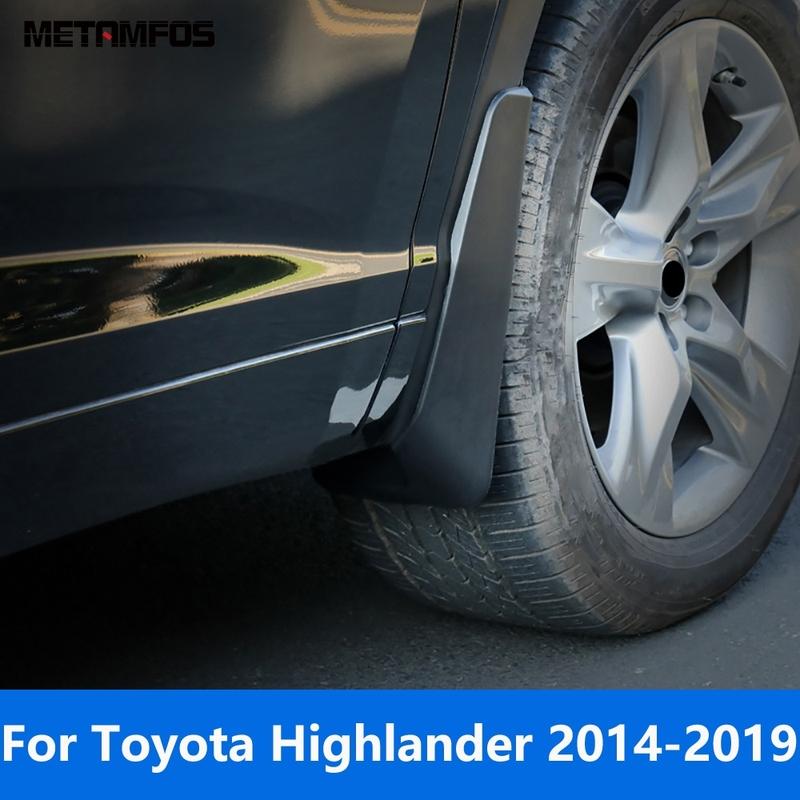 For Toyota Highlander 2014-2016 2017 2018  Mud Guard Mud Flap Splash Guard Splasher Dirt Guard Flap Fender Mudflap Mudguard