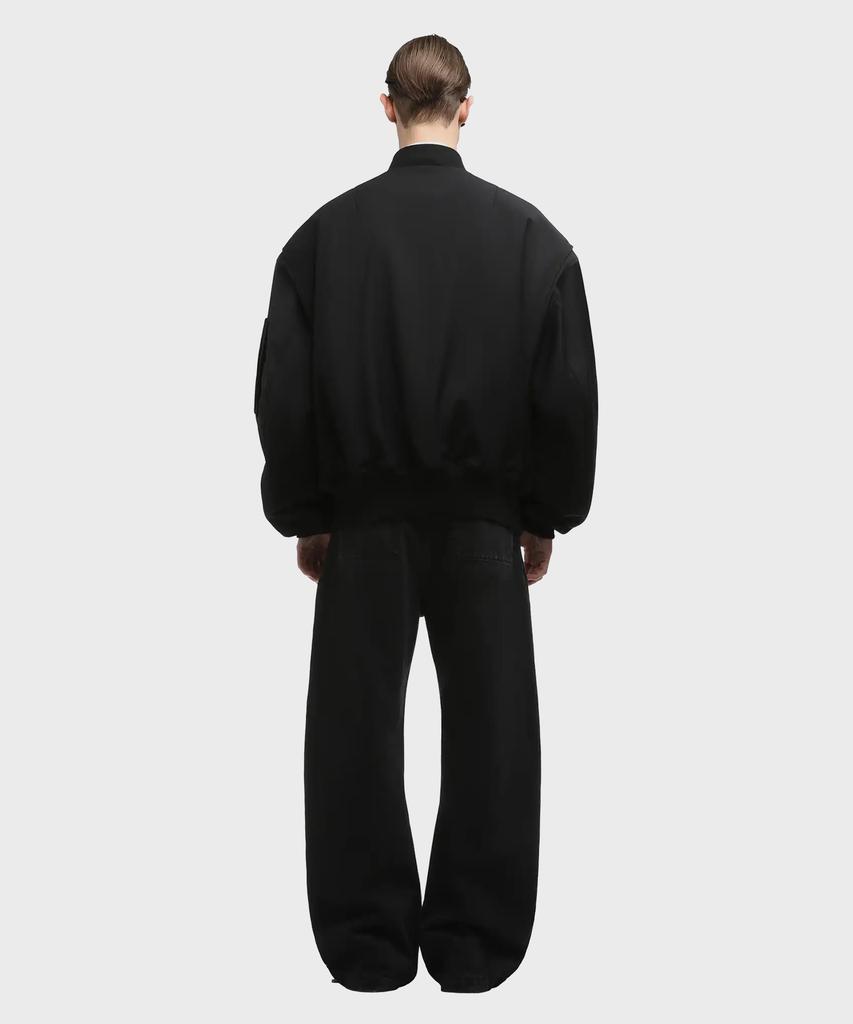 Entire Studios (U) Broad Bomber Wool Black