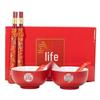 Traditional Chinese Ceramic Longevity Blessing Bowls
