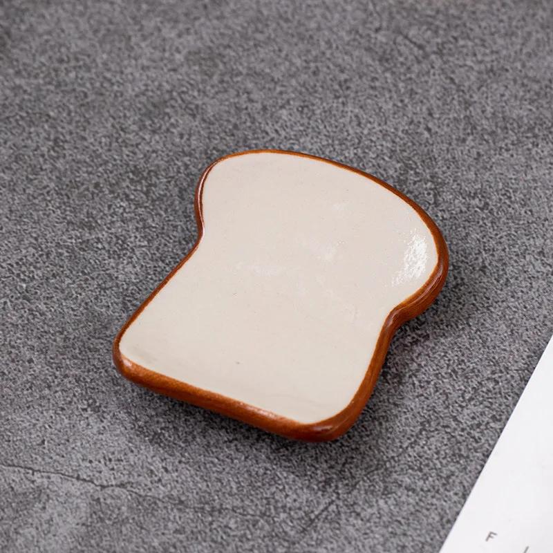Ceramic Chopstick Holder Japanese Chopsticks Rest Vegetable Fruits Shape Fork Shelf Stand Kitchen Tableware Dining Table Decor