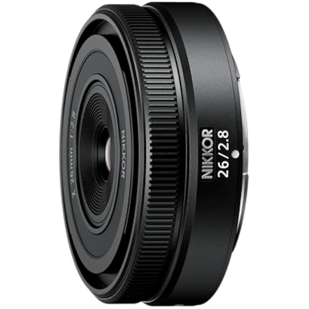 Nikon Single Focus Lens NIKKOR Z 26mm f/2.8 Z Mount Full Size Compatible Black