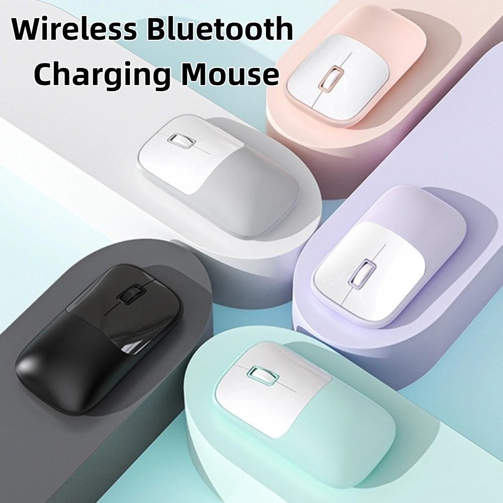 Dual-Mode Laptop Wireless Mouse Portable Silent 2.4G Bluetooth Cordless Mouse USB Receiver 10M Wireless Bluetooth Charging Mouse