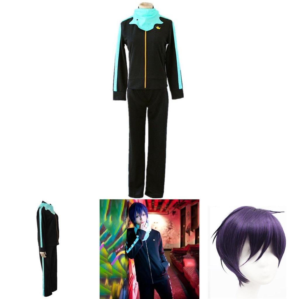High Quality Noragami Yato Cosplay Costume With Breathable Cotton Blend Material