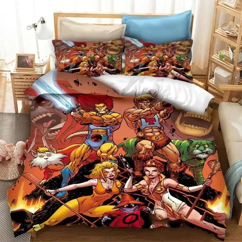 He Man The Masters of The Universe Bedding Set Duvet Cover Bedroom Comforter Covers Single Twin King Size Quilt Cover
