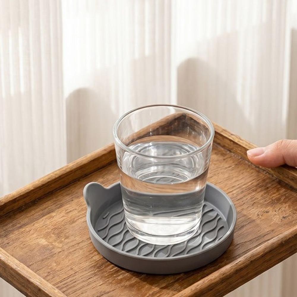 Silicone Non-Slip Cup Mats Non-Slip Silicone Cup Holder Mats New Car Cup Mats  For Car Cup Holders