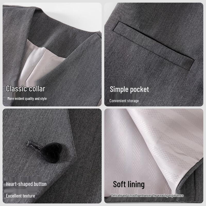 Girl's British Academy Formal Suit & Vest Collection