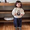 Kinderkleidung Herbst und Winter neue koreanische Version Kinderkleidung Babykleidung Mädchen verdicktes Pullover-Hosen-Set