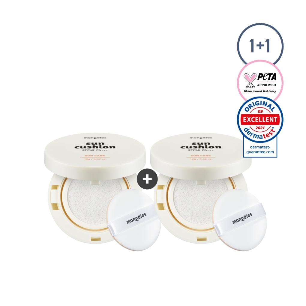 [1+1] Mongdies Baby & Children Sun Cushion 12g+12g [SPF43 PA+++]