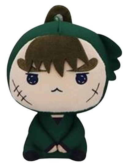 Nintama Rantaro the Movie: Dokutake Ninja Corps' Strongest Strategist Mochipiko Plush Toy, 4th Edition, Approx. 15cm, Single Item: Nakazaike Choji