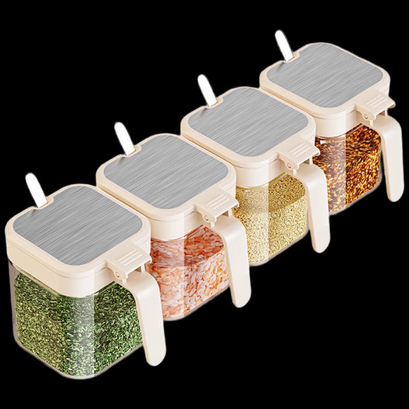 Shandie Glass Seasoning Jar Set