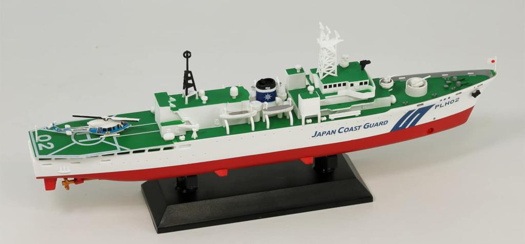 Skywave Series Japan Coast Guard Patrol Vessel Plastic Model Kit JP17 Pit-Road 1/700 Tsugaru-class Pre-painted