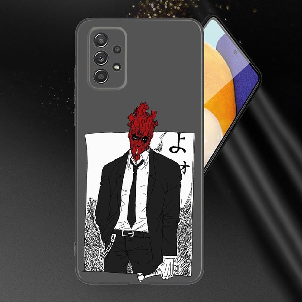 Manga D-Dorohedoro Pouzdro na telefon Pro Samsung Galaxy A13,A21s,A22,A31,A32,A52,A53,A71,A80,A91 Měkký černý kryt na telefon