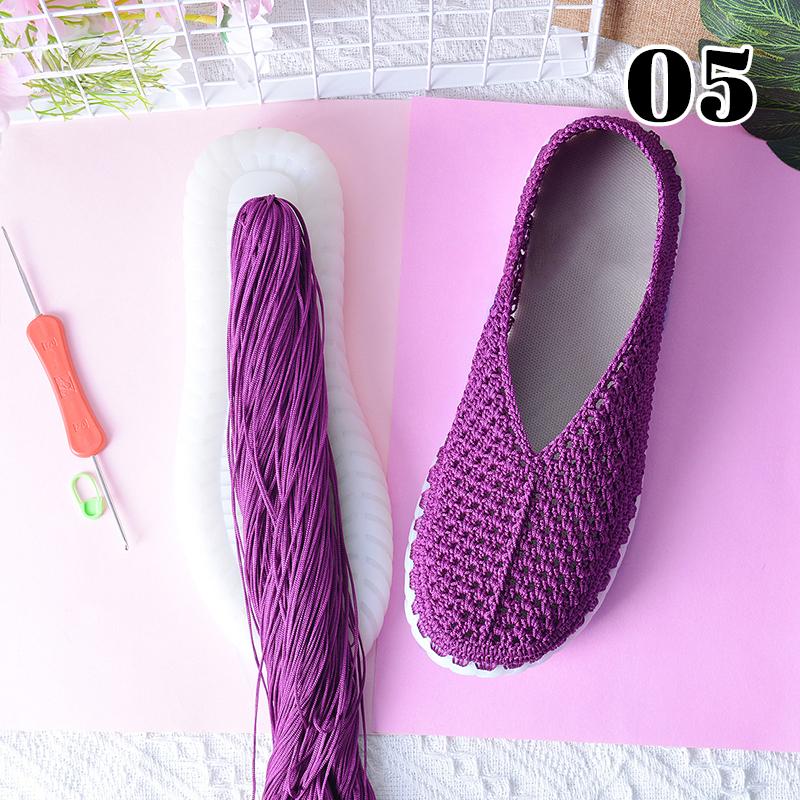 1 komplekts roku darinātas DIY kurpes