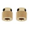 Brass Gear Rotable Extruder Wheel Universal Portable Drive Gear Resuable Brass Fitting 40