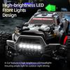 Remote Control Car, 1:18 Scale 28 KPH High Speed Off Road Vehicle with LED Headlights, 4WD All Terrain Electric Crawler