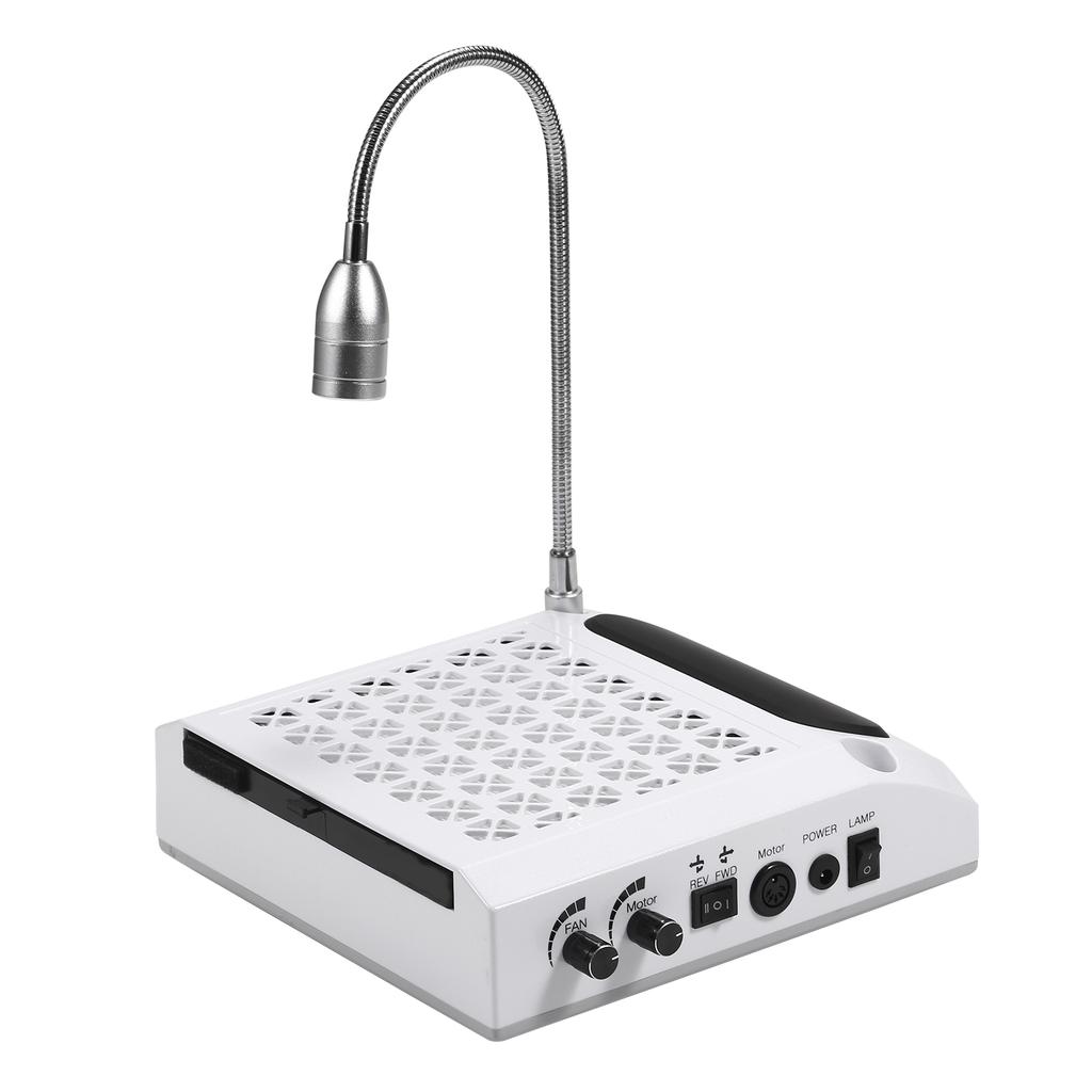 Nail Lamp+Nail Dust Collector Nail Drill Machine Dust Suction Cleaner Nails Art Salon Tools