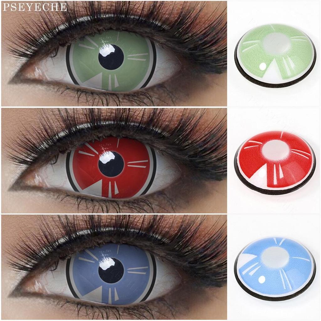 Buy 17MM Target Mini Sclera Lenses For Anime Accessories Red Crazy