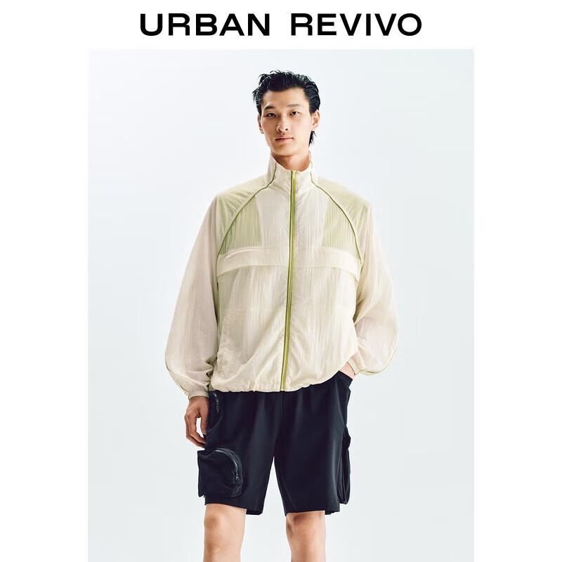 

UR 2025 Men s Summer Trendy Oversized Stand-Collar Casual Jacket M