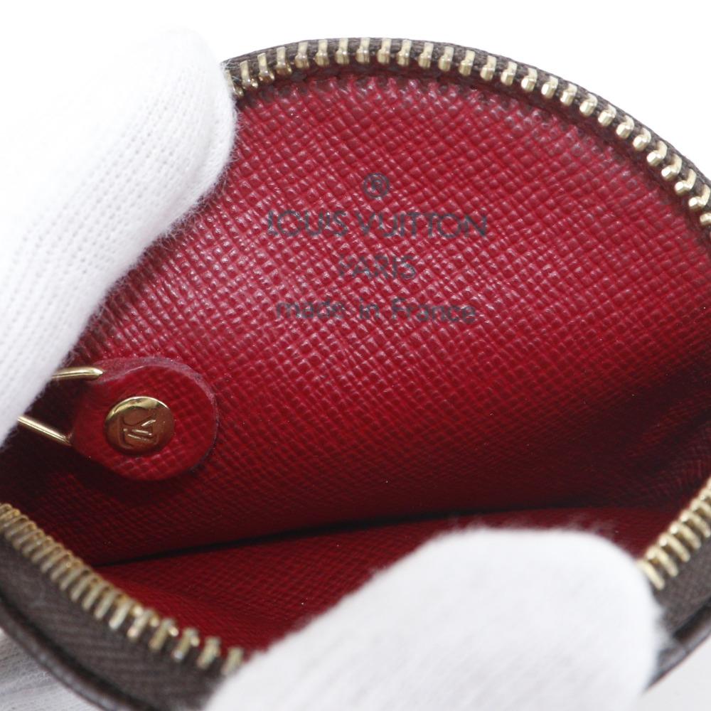 LOUIS VUITTON Portonet Ron Coin Purse M95043 Takashi Murakami Cherry Brown Monogram canvas Women Used
