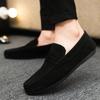 Plain Loafers Suede Lightweight Leather Shoes for Men Classic Original Footwear Offer In Promotion Adults Common Man Casual Shoe
