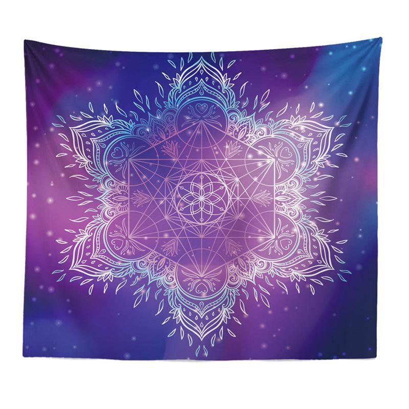 Bohemian Starry Sky Wall Hanging Tapestry for Home Decor and Sofa Backdrop