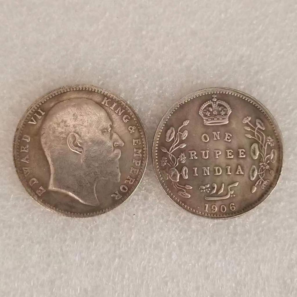 1901/1902/1903/1905/1906/1907 Edward VII Commemorative Collectible Souvenirs Silver Coins