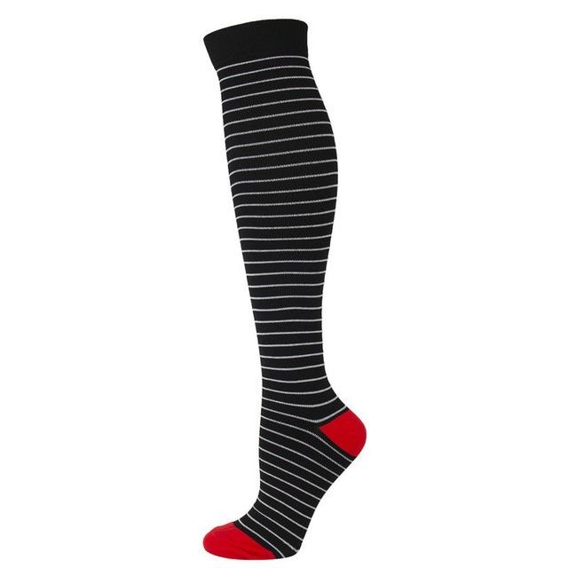 New Arrival Compression Socks Funny Fox Cat Shark Animal Prints Socks Unisex Outdoor Running Cycling Long Pressure Stockings
