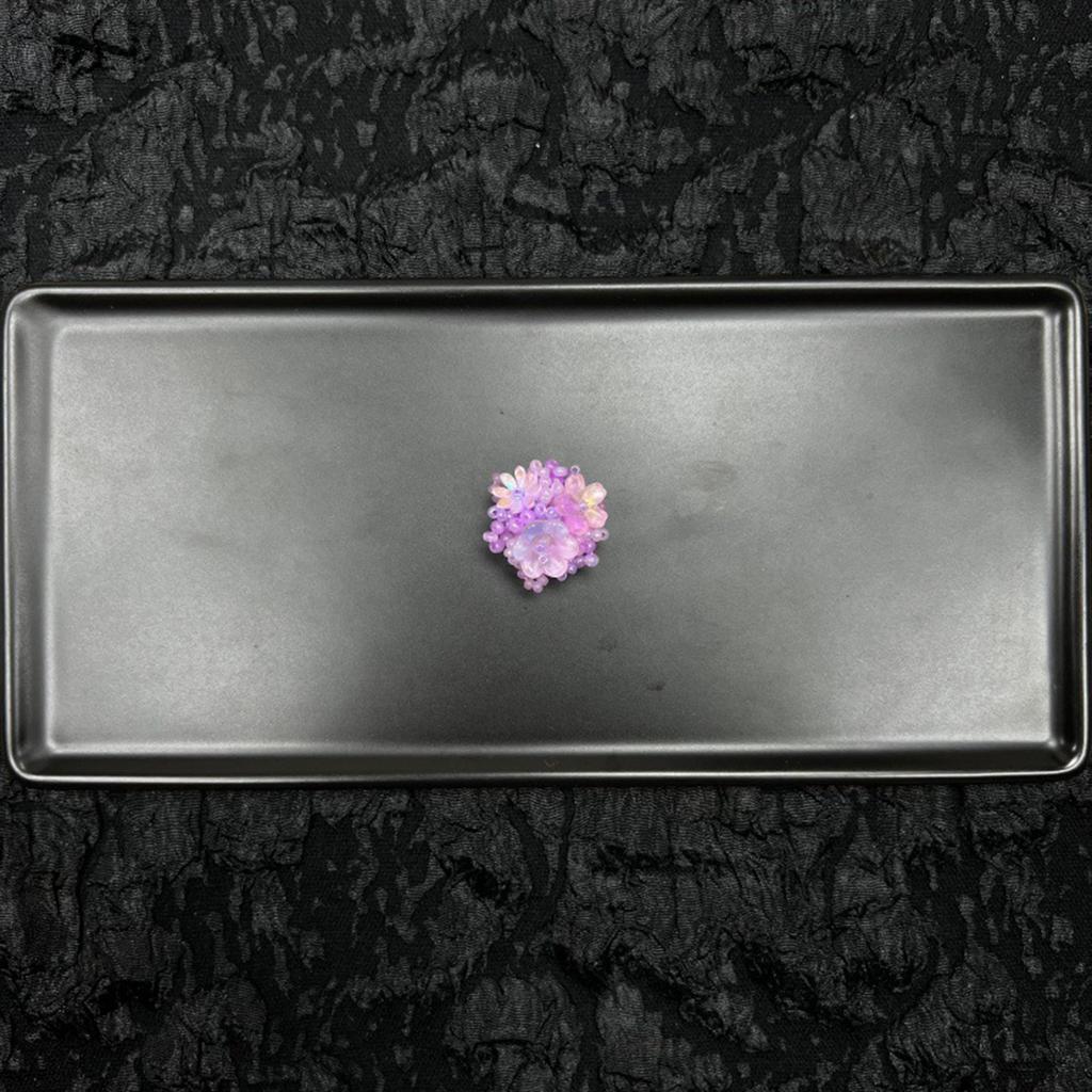 Dopamine Handcrafted Beaded Jelly Shoes Sports Sandals Accessory Diy Shoe Decorative Colorful Flower Slippers Buckles